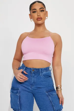 Becky Strappy Cami - Pink