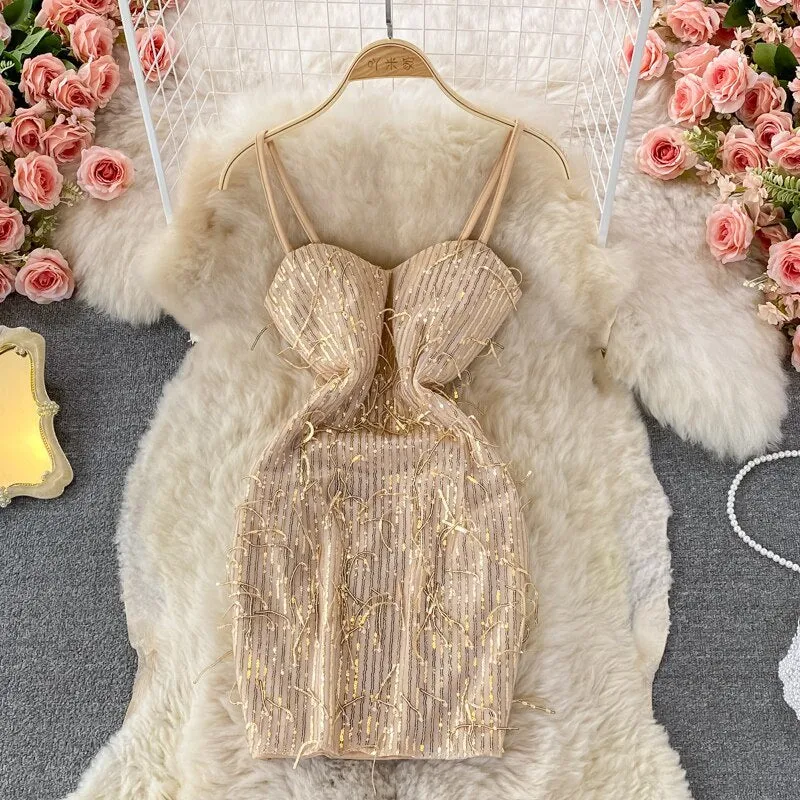 Elena Sequined Dress