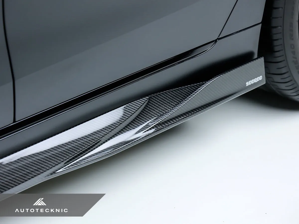 SQ-Aero Carbon Fiber Side Skirt Extension Set - G26 i4