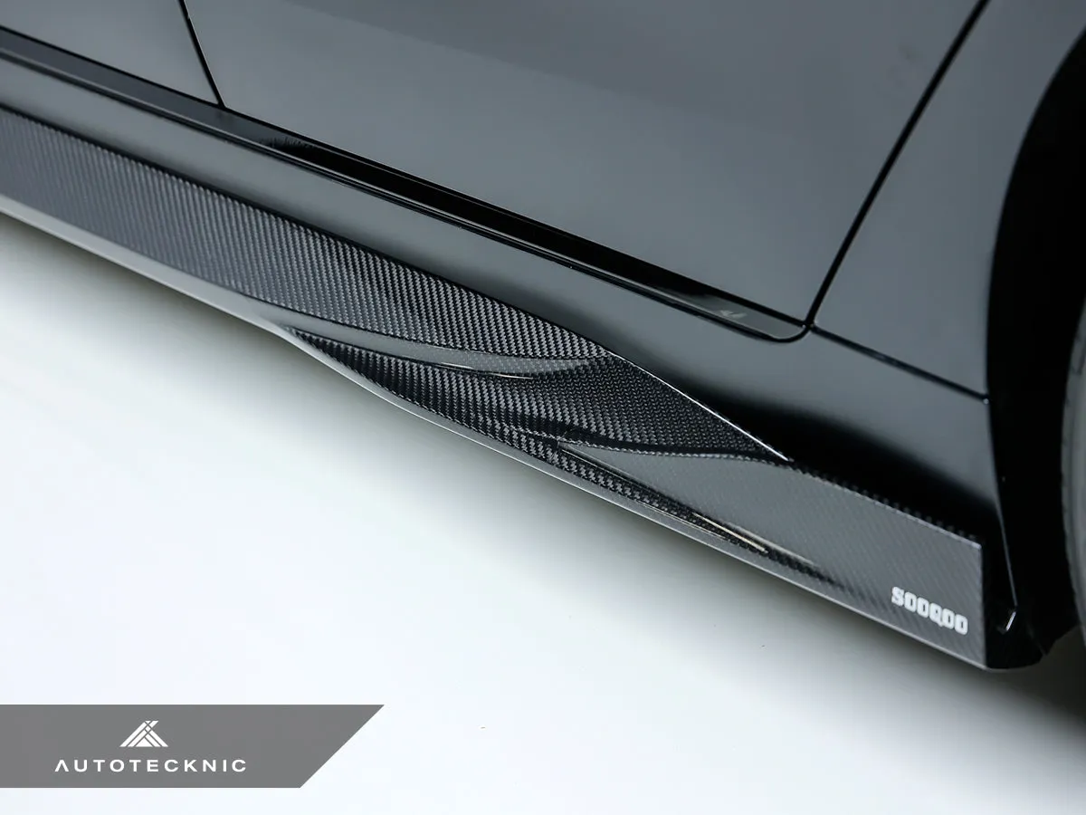 SQ-Aero Carbon Fiber Side Skirt Extension Set - G26 i4